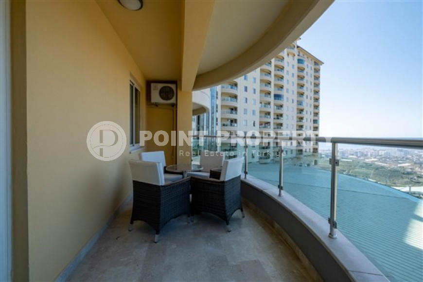 Меблированная трехкомнатная квартира с потрясающими видами в элитном комплексе Каргыджака, Алания-id-1880-фото-20