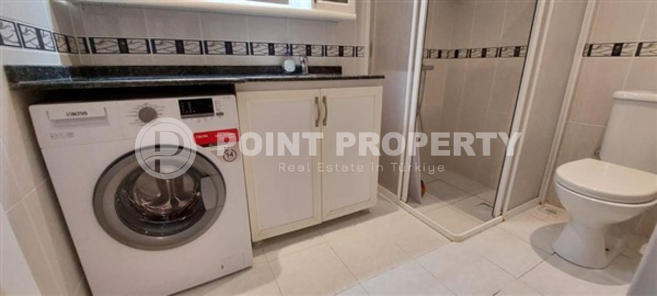 Двухкомнатная квартира, 60м², с отдельной кухней в доме городского типа в центре Алании-id-1881-фото-5