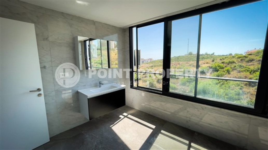 Пентхаус 3+1, 186м², в комплексе с отельной инфраструктурой в 450м от моря в районе Кестель, Аланья-id-1883-фото-17