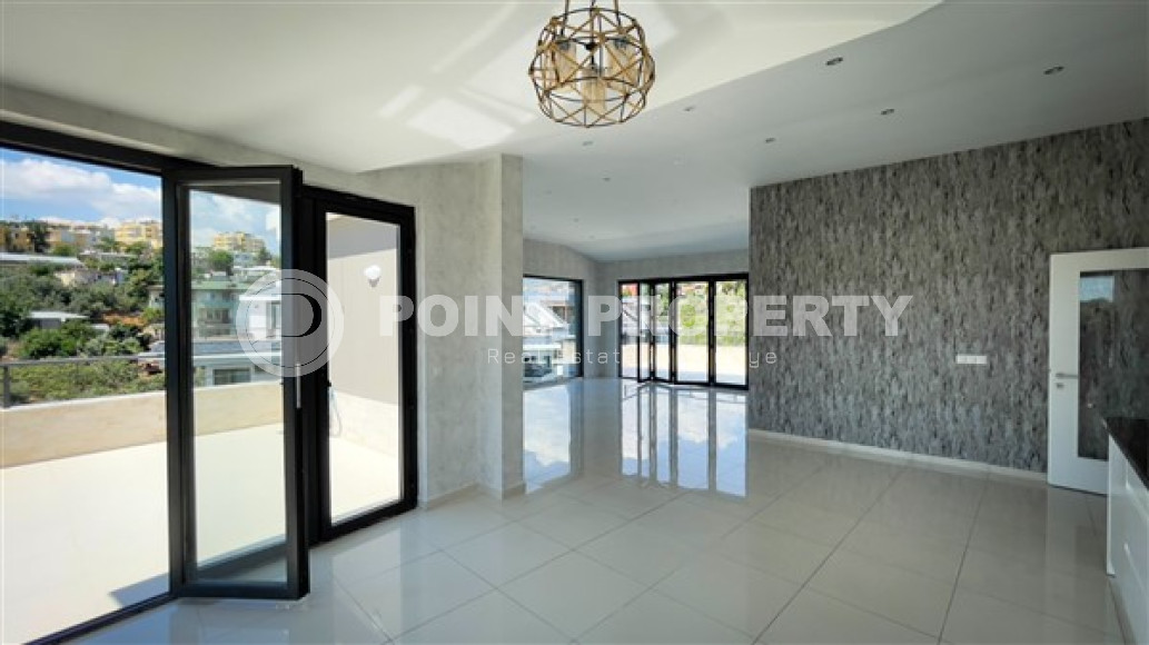 Пентхаус 3+1, 186м², в комплексе с отельной инфраструктурой в 450м от моря в районе Кестель, Аланья-id-1883-фото-19