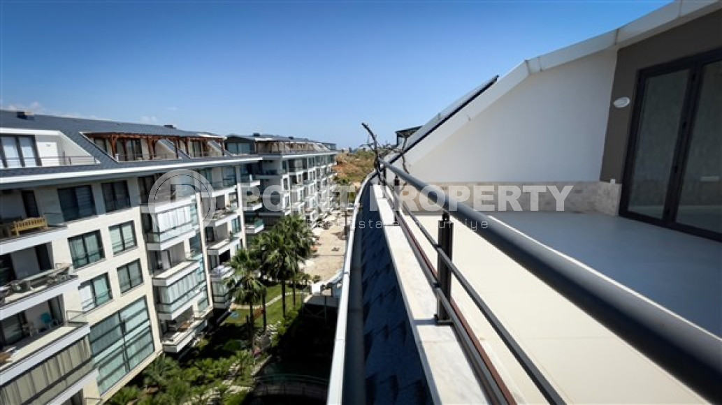 Пентхаус 3+1, 186м², в комплексе с отельной инфраструктурой в 450м от моря в районе Кестель, Аланья-id-1883-фото-24