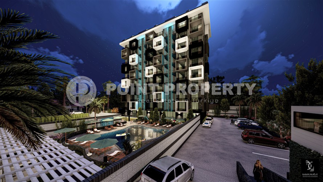 Инвестиционный проект элитной резиденции в Махмутларе, Алания, в 1200 метрах от моря-id-1884-фото-3