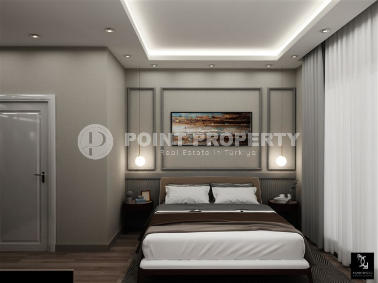 Инвестиционный проект элитной резиденции в Махмутларе, Алания, в 1200 метрах от моря-id-1884-фото-26