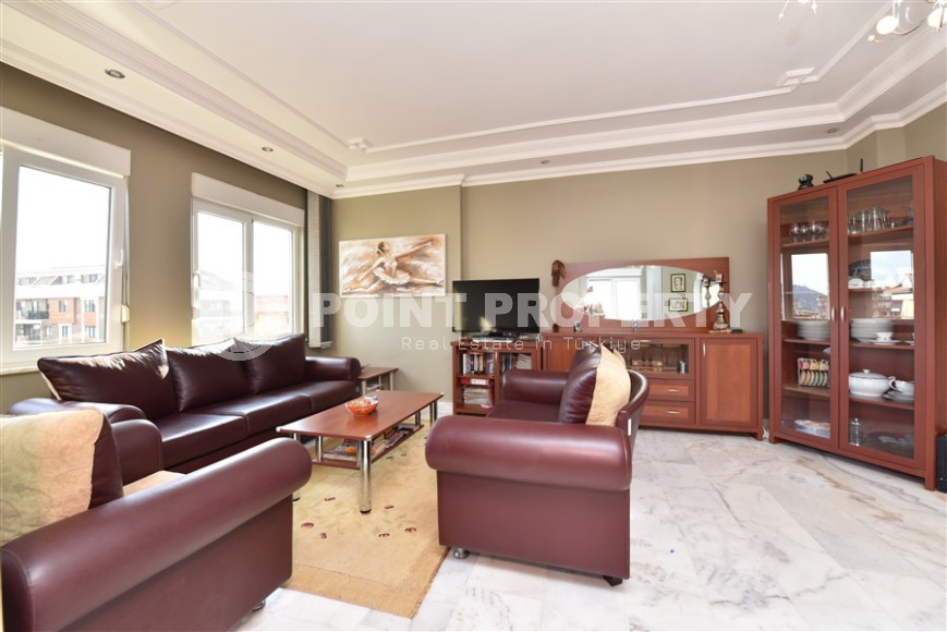 Меблированная двухуровневая квартира с пятью спальнями, 230м², в центре Алании с отличными видами-id-1885-фото-8