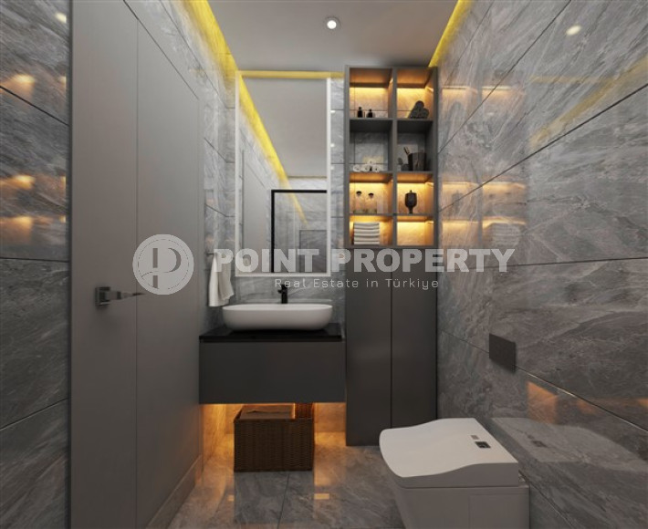 Apartments of different layouts, 50-130m² under construction, in the center of Alanya, 200m from the sea-id-1886-photo-7