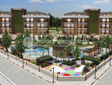 One-bedroom apartments 60 m², in a residence under construction in the Oba district, 900 m-id-1887-photo-2