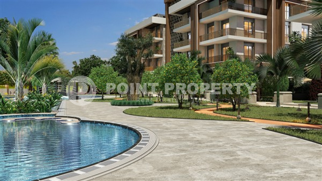 One-bedroom apartments 60 m², in a residence under construction in the Oba district, 900 m-id-1887-photo-15