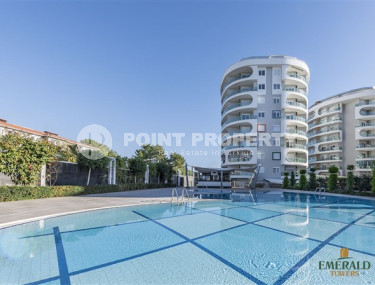 Меблированная квартира 2+1, 100м², в комплексе премиум класса в 900м от пляжа Инжекум в Авсалларе-id-1888-фото-1