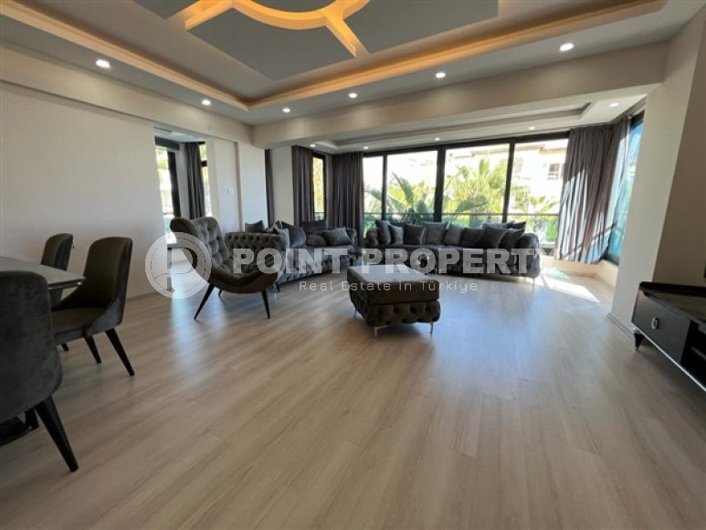 Уютная меблированная квартира 2+1, 110м², в резиденции с инфраструктурой в районе Алании Конаклы-id-1889-фото-3