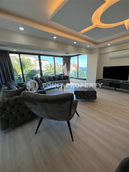 Уютная меблированная квартира 2+1, 110м², в резиденции с инфраструктурой в районе Алании Конаклы-id-1889-фото-7