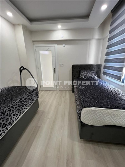 Уютная меблированная квартира 2+1, 110м², в резиденции с инфраструктурой в районе Алании Конаклы-id-1889-фото-11