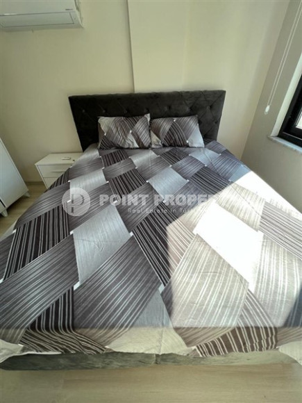 Уютная меблированная квартира 2+1, 110м², в резиденции с инфраструктурой в районе Алании Конаклы-id-1889-фото-13