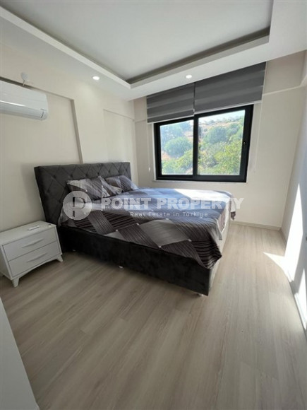 Уютная меблированная квартира 2+1, 110м², в резиденции с инфраструктурой в районе Алании Конаклы-id-1889-фото-14