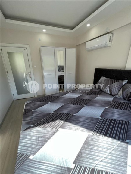 Уютная меблированная квартира 2+1, 110м², в резиденции с инфраструктурой в районе Алании Конаклы-id-1889-фото-15