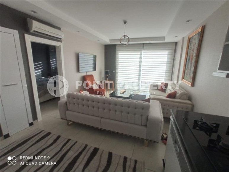 View two-room apartment, 65m², in a premium complex in the Alanya area - Cikcilli-id-1891-photo-7