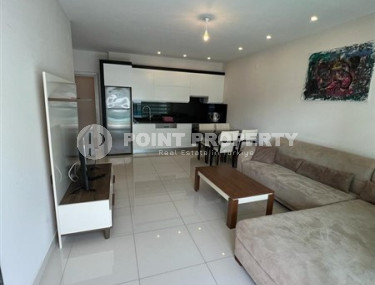 Меблированная квартира 1+1, 65м², в элитном комплексе с собственным пляжем в Каргыджаке, Алания-id-1895-фото-2