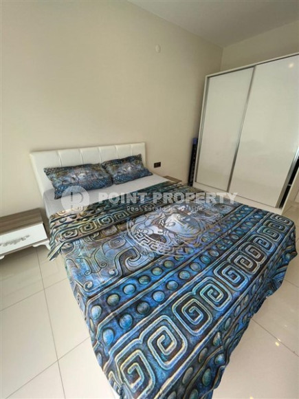 Меблированная квартира 1+1, 65м², в элитном комплексе с собственным пляжем в Каргыджаке, Алания-id-1895-фото-9