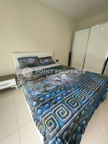 Меблированная квартира 1+1, 65м², в элитном комплексе с собственным пляжем в Каргыджаке, Алания-id-1895-фото-11