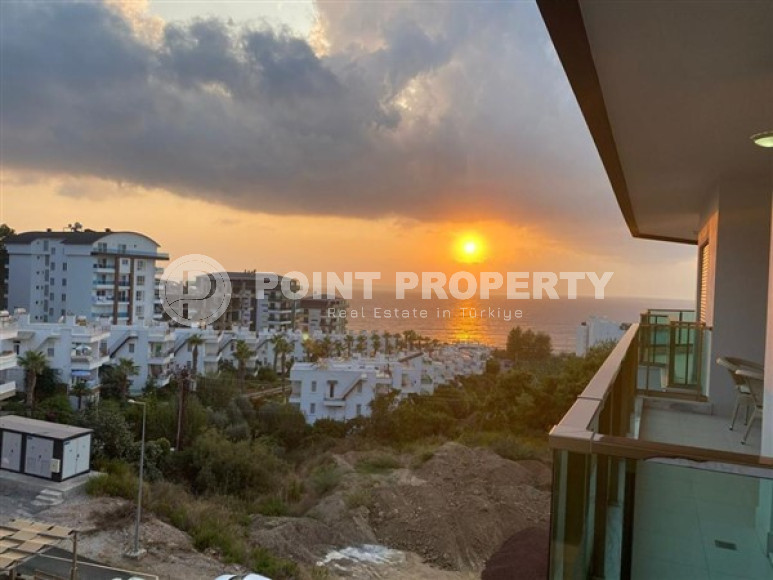 Меблированная квартира 1+1, 65м², в элитном комплексе с собственным пляжем в Каргыджаке, Алания-id-1895-фото-13