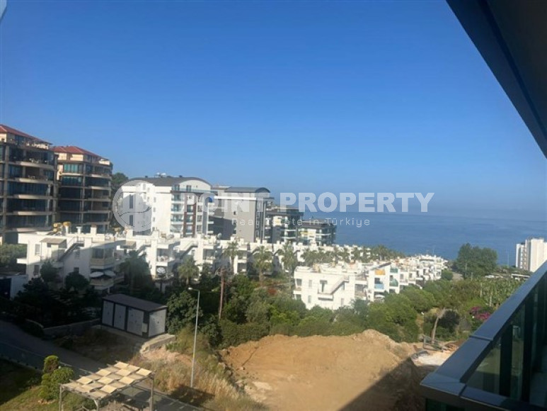 Меблированная квартира 1+1, 65м², в элитном комплексе с собственным пляжем в Каргыджаке, Алания-id-1895-фото-14