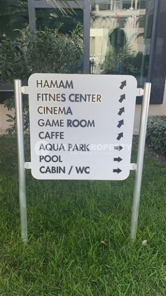 Меблированная квартира 1+1, 65м², в элитном комплексе с собственным пляжем в Каргыджаке, Алания-id-1895-фото-17