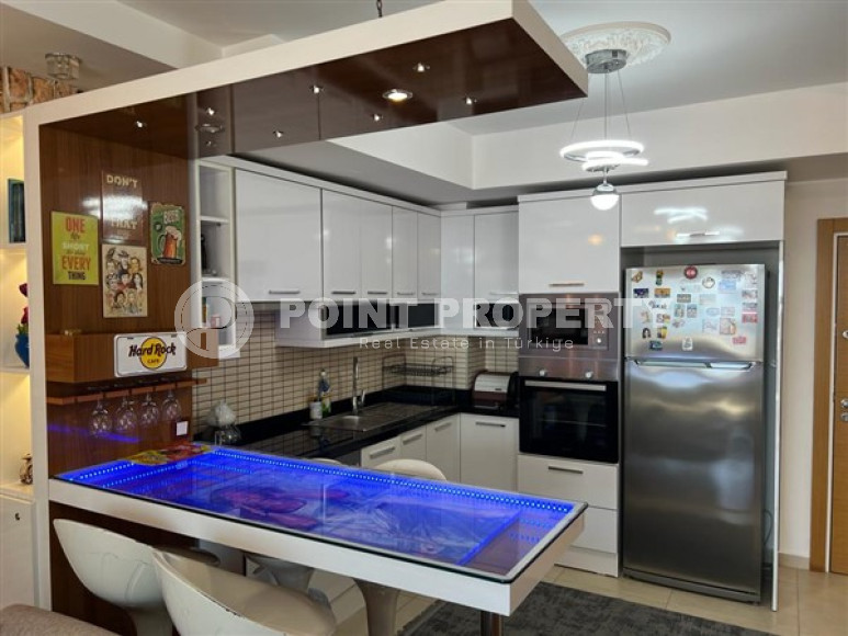 Furnished one-bedroom apartment, 65m², in a premium complex in Alanya - Cikcilli-id-1897-photo-7