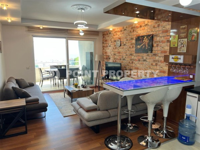 Furnished one-bedroom apartment, 65m², in a premium complex in Alanya - Cikcilli-id-1897-photo-9