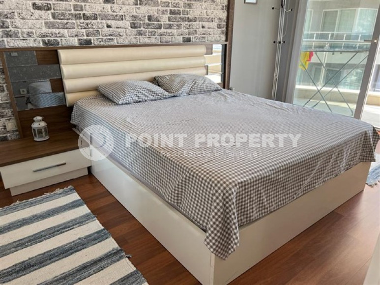 Furnished one-bedroom apartment, 65m², in a premium complex in Alanya - Cikcilli-id-1897-photo-13