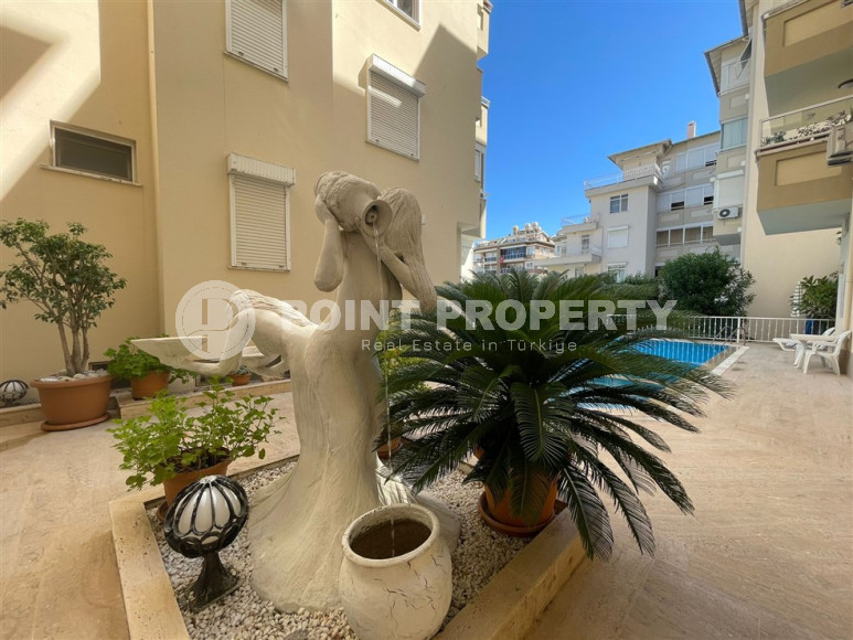 Заезжай и живи. Двухкомнатная квартира 1+1 в самом центре курортного города в 750 метрах от моря. Апартаменты находятся в районе Сарай Алании, который подходит для оформления ВНЖ.-id-1128-фото-21