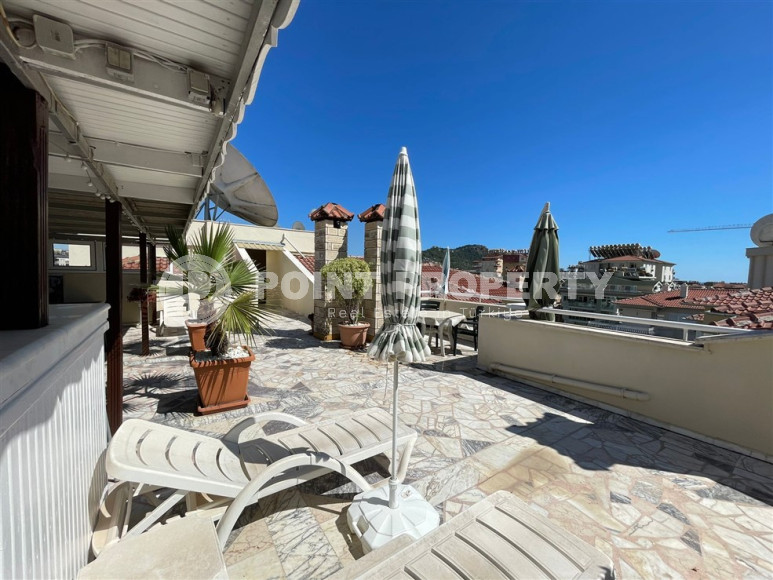 Заезжай и живи. Двухкомнатная квартира 1+1 в самом центре курортного города в 750 метрах от моря. Апартаменты находятся в районе Сарай Алании, который подходит для оформления ВНЖ.-id-1128-фото-22