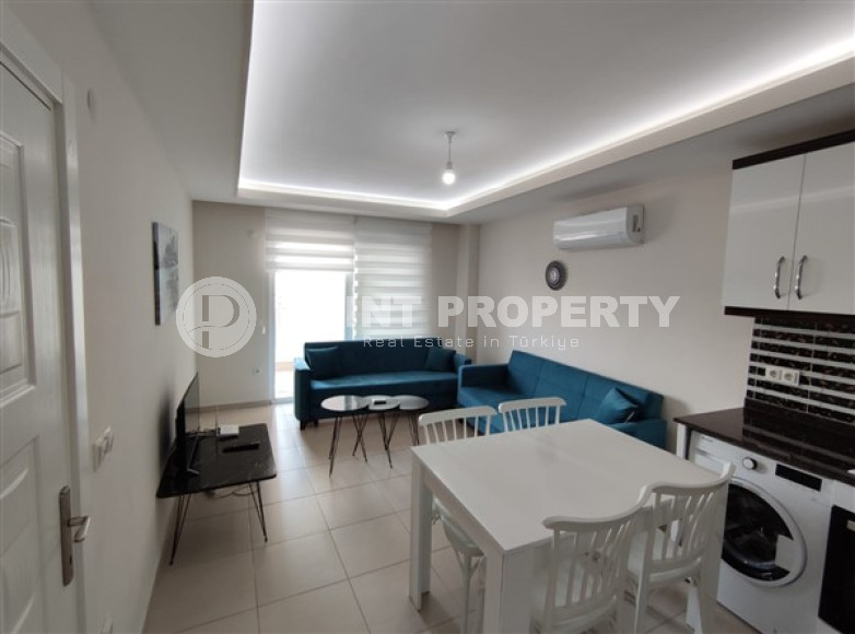 Апартаменты с одной спальней, 60м² в комплексе с инфраструктурой в Махмутларе, Алания, в 300м от моря-id-1900-фото-3