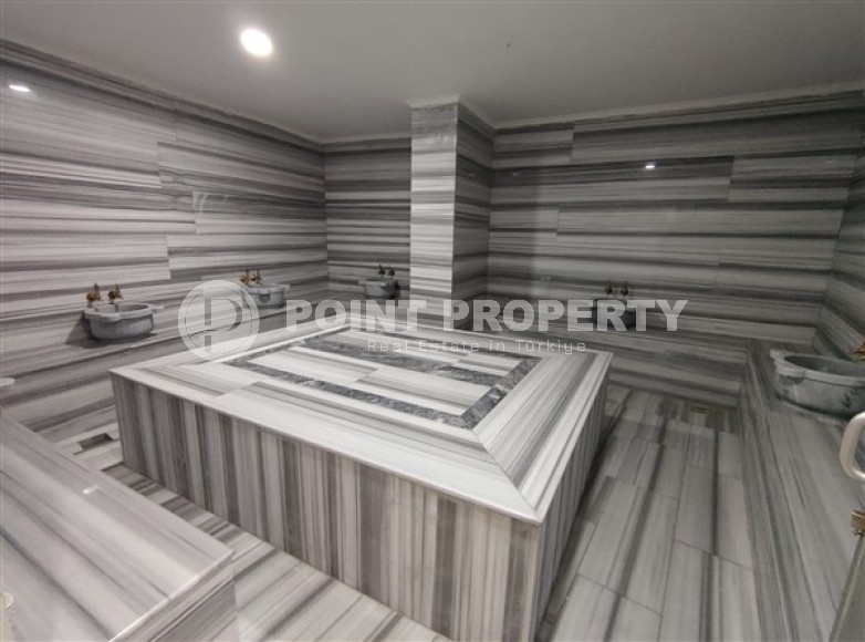 Апартаменты с одной спальней, 60м² в комплексе с инфраструктурой в Махмутларе, Алания, в 300м от моря-id-1900-фото-18