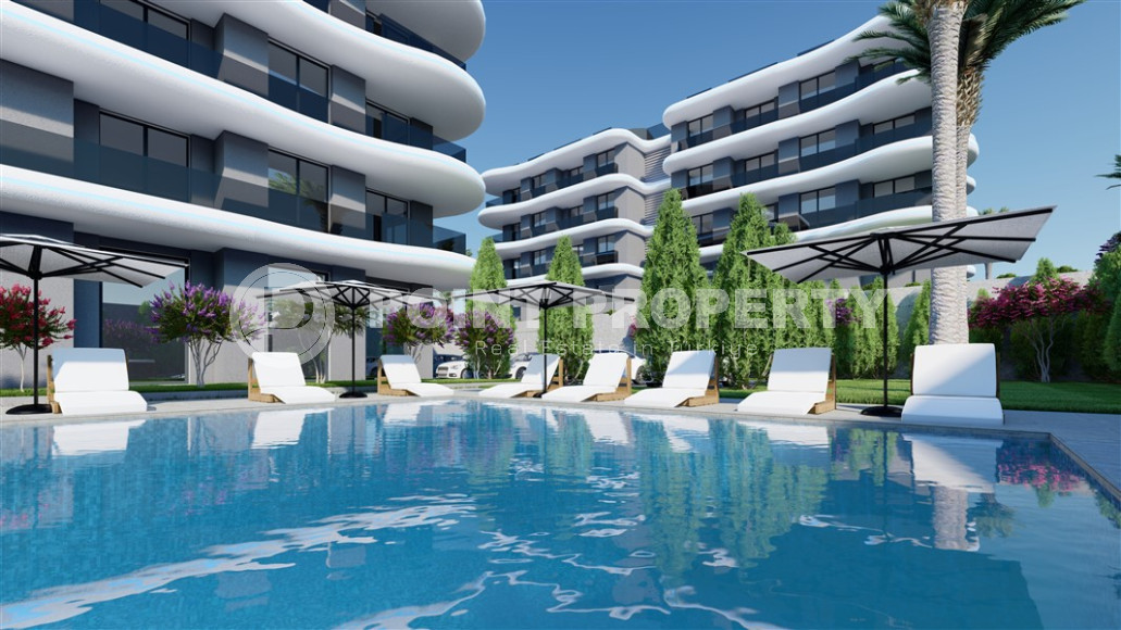 Комплекс у самого побережья в Окурджаларе с беспроцентной рассрочкой. 47-120кв.м.-id-1129-фото-7