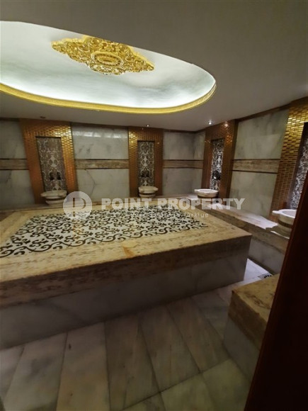 Новая квартира с двумя спальнями, 120м², с видом на море и горы в Махмутларе, Алания-id-1901-фото-24