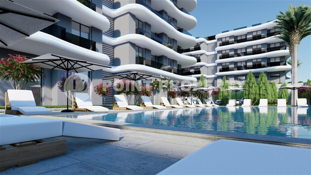 Комплекс у самого побережья в Окурджаларе с беспроцентной рассрочкой. 47-120кв.м.-id-1129-фото-9