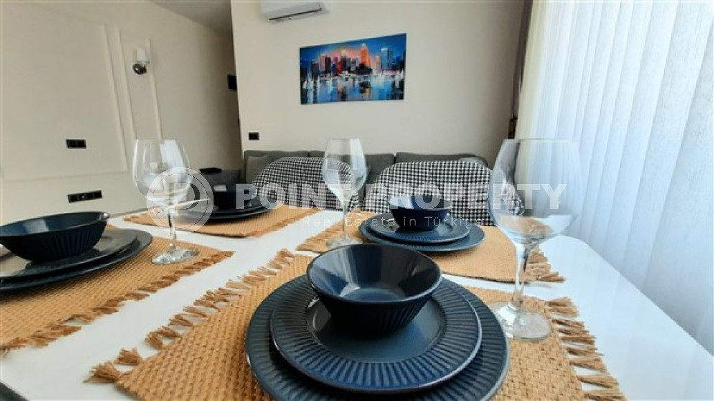 One bedroom apartment, 55m², in a new complex with infrastructure in Mahmutlar, Alanya-id-1906-photo-7