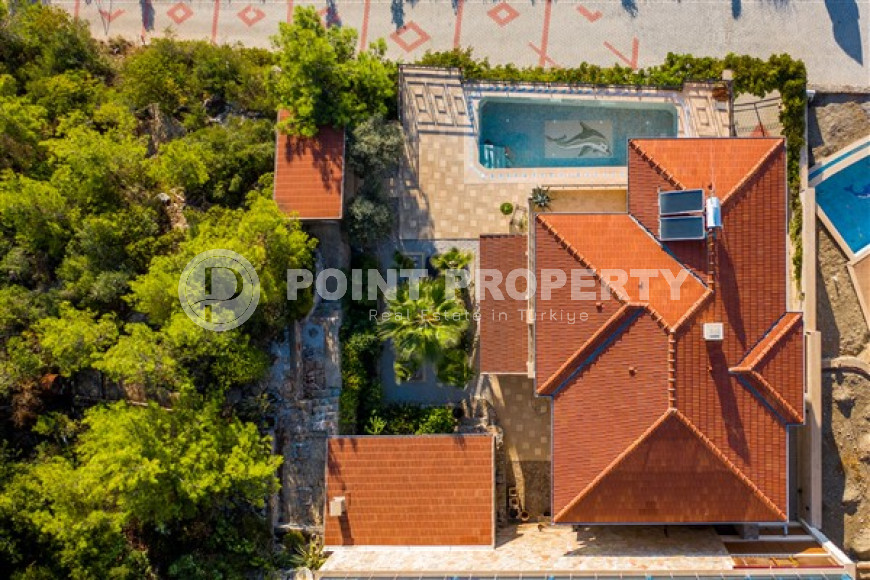 Потрясающая вилла 4+1, площадью 280м² с личным бассейном в элитном горном районе Алании Бекташ-id-1907-фото-4