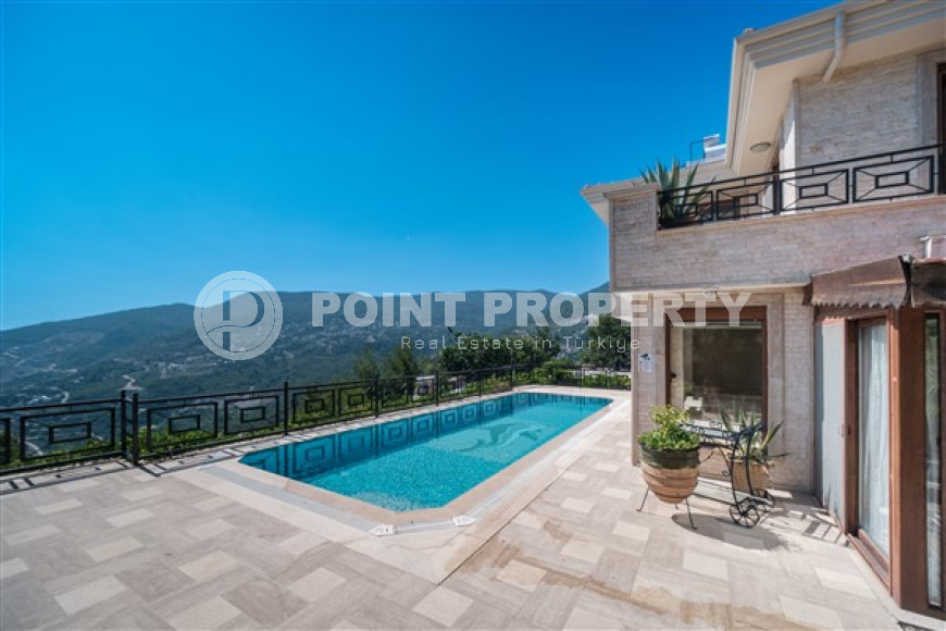 Потрясающая вилла 4+1, площадью 280м² с личным бассейном в элитном горном районе Алании Бекташ-id-1907-фото-54