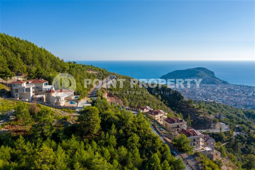 Потрясающая вилла 4+1, площадью 280м² с личным бассейном в элитном горном районе Алании Бекташ-id-1907-фото-61