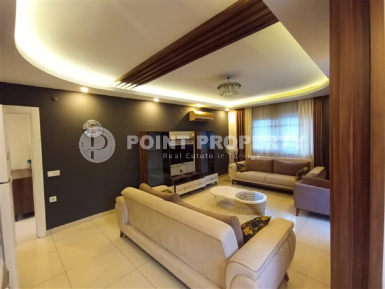 Меблированная квартира с двумя спальнями, 120м² в 350м от моря в Махмутларе, Алания-id-1908-фото-5