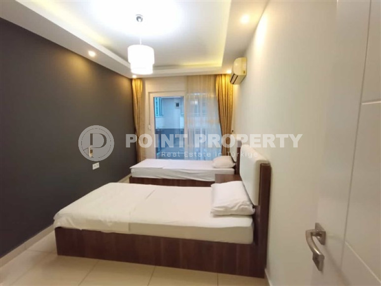 Меблированная квартира с двумя спальнями, 120м² в 350м от моря в Махмутларе, Алания-id-1908-фото-8