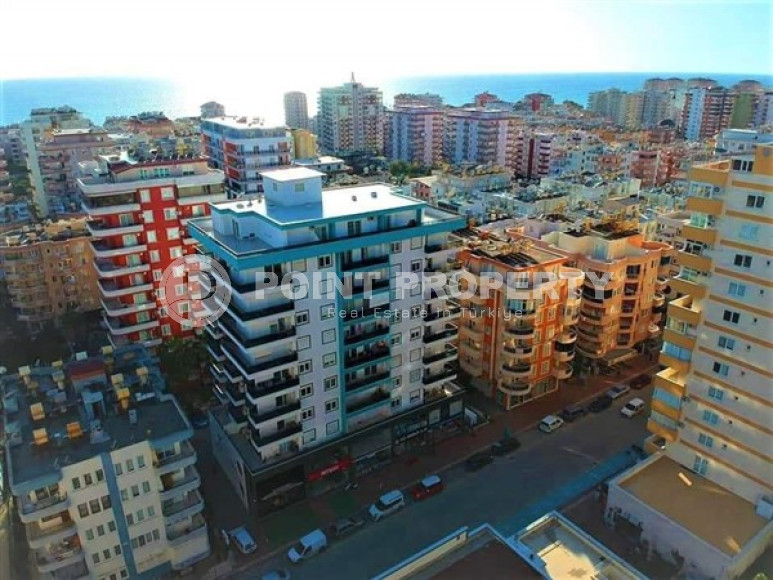 Меблированная квартира с двумя спальнями, 120м² в 350м от моря в Махмутларе, Алания-id-1908-фото-9