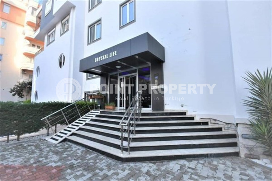 Меблированная квартира с двумя спальнями, 120м² в 350м от моря в Махмутларе, Алания-id-1908-фото-12