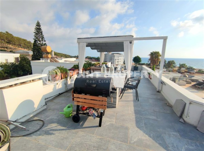 Дуплекс-вилла 4+2, 260м² на двоих владельцев, с потрясающим видом, на 1-й линии в районе Демирташ, Алания-id-1909-фото-7
