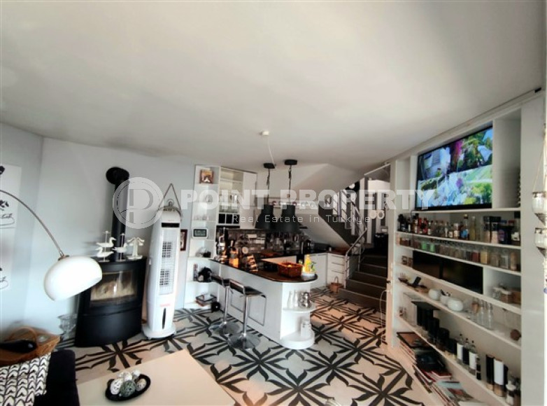 Дуплекс-вилла 4+2, 260м² на двоих владельцев, с потрясающим видом, на 1-й линии в районе Демирташ, Алания-id-1909-фото-26