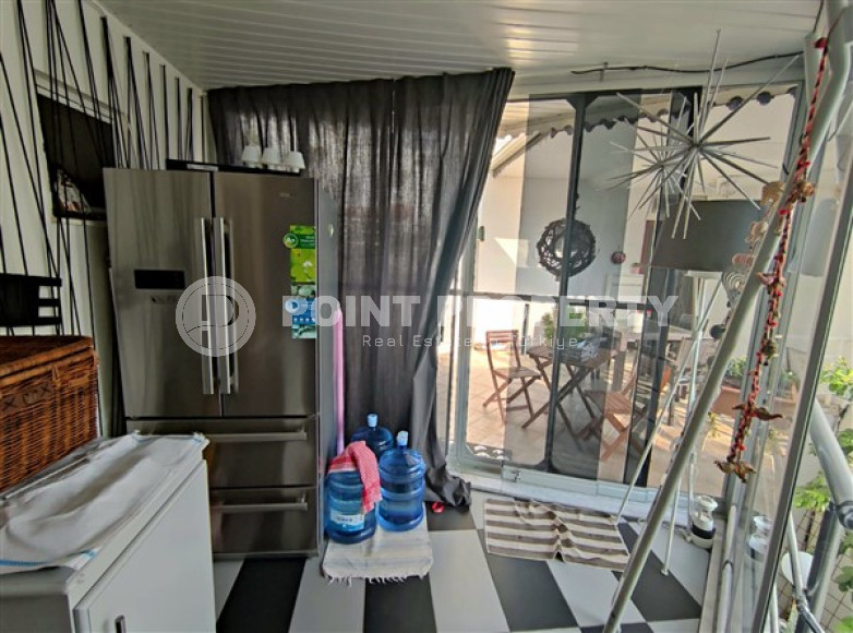 Дуплекс-вилла 4+2, 260м² на двоих владельцев, с потрясающим видом, на 1-й линии в районе Демирташ, Алания-id-1909-фото-27