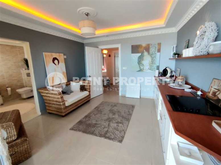 Элегантный видовой пентхаус 4+2, 250м², в 200м от моря в районе Алании - Махмутлар-id-1910-фото-8