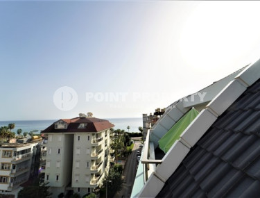 Меблированный дуплекс с двумя спальнями, 110м², в самом центре Алании, в 50м от пляжа Клеопатры-id-1911-фото-2