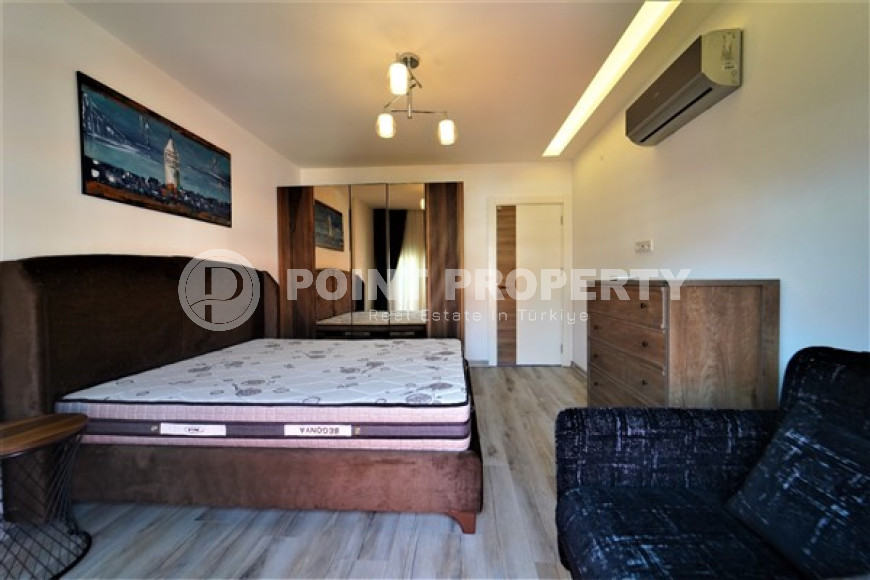 Меблированный дуплекс с двумя спальнями, 110м², в самом центре Алании, в 50м от пляжа Клеопатры-id-1911-фото-13