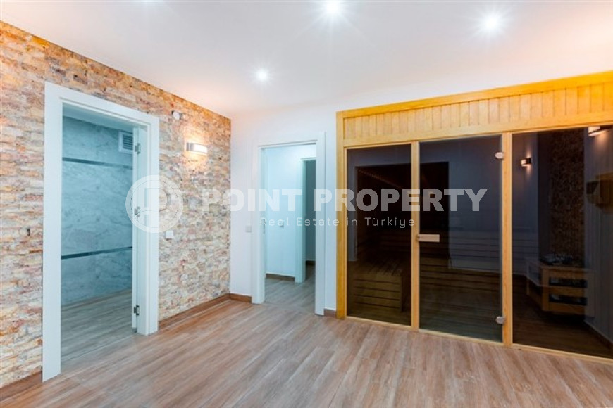 Меблированный дуплекс с двумя спальнями, 110м², в самом центре Алании, в 50м от пляжа Клеопатры-id-1911-фото-21